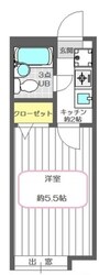 サニーコート北葛西Aの物件間取画像